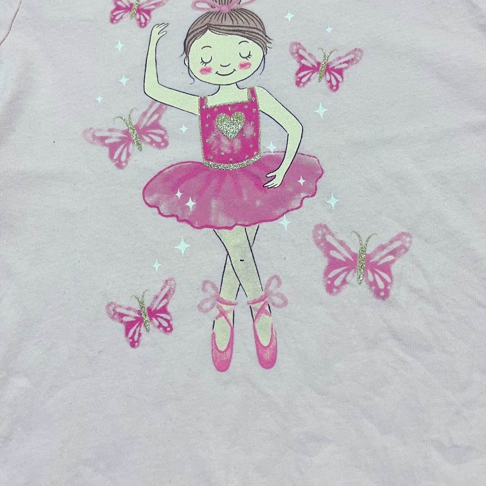 Lil girls Ballerina T -Shirt